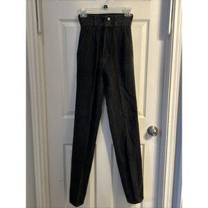 VTG Wrangler Women's Denim Black Jeans NA69BK 3x36‎ Western Cowgirl